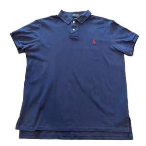 Polo Ralph Lauren Navy Blue Polo Shirt Men’s Size Large